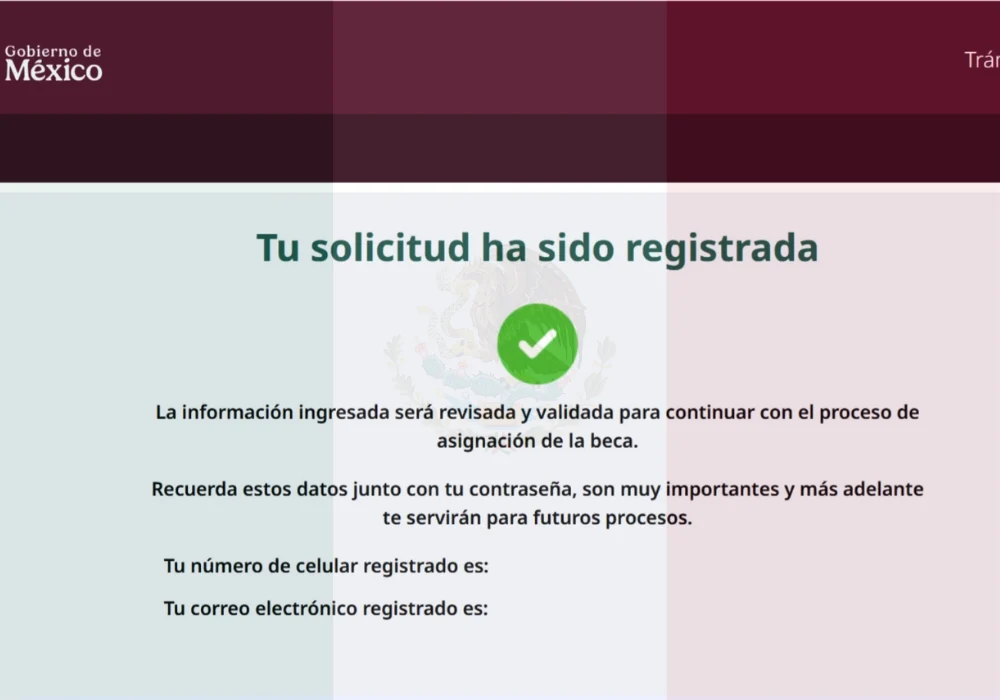 Entrar al portal oficial para el registro de la Beca Rita Cetina 2026