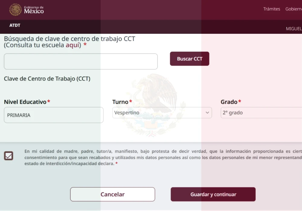 Entrar al portal oficial para el registro de la Beca Rita Cetina 2026